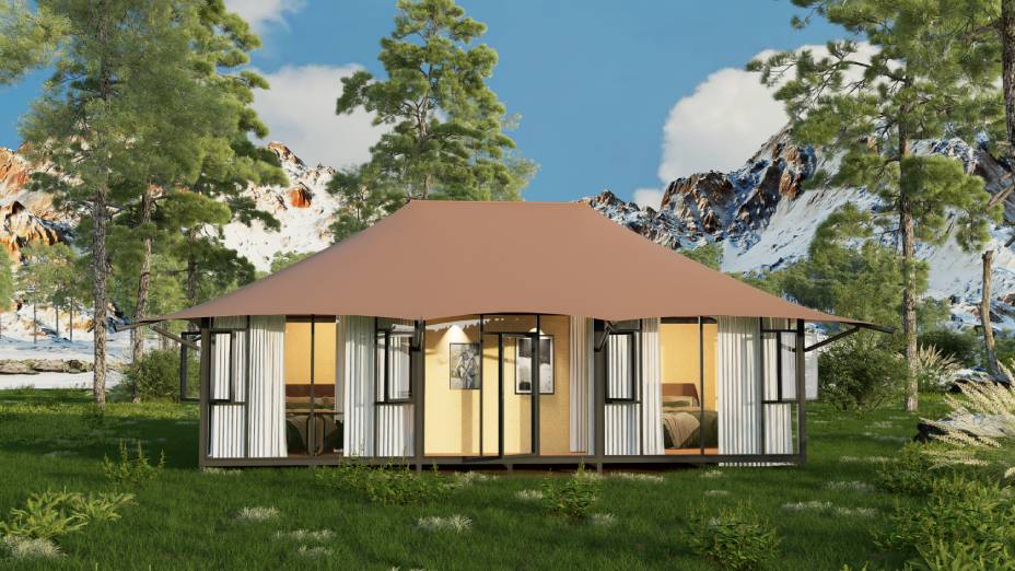 专注多边形帐篷定制—通渭县雪利篷房