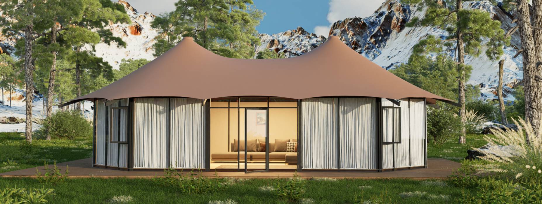 通渭县多边形帐篷定制